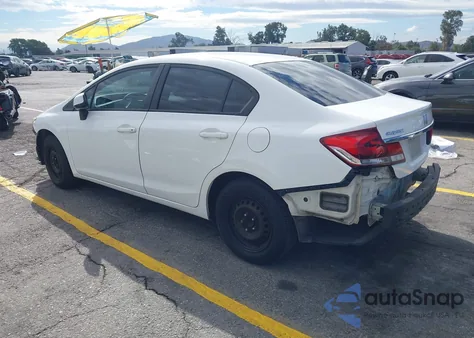 2013 Honda Civic Lx из США, поврежденный, VIN 2HGFB2F56DH601354